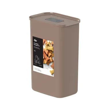 Porta Racao Retangular Marrom Ou 2.3L